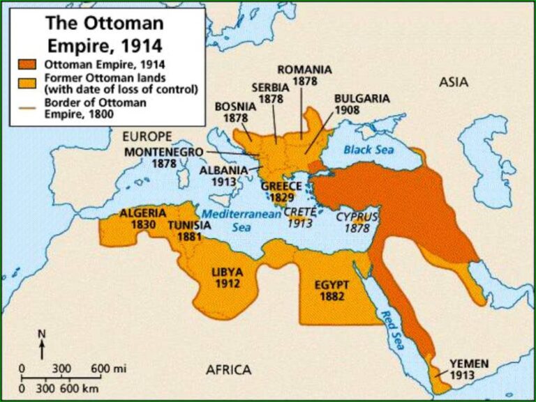 Impero Ottomano Nascita Espansione Crollo Studia Rapido   Impero Ottomano Nascita Espansione Crollo 768x577 